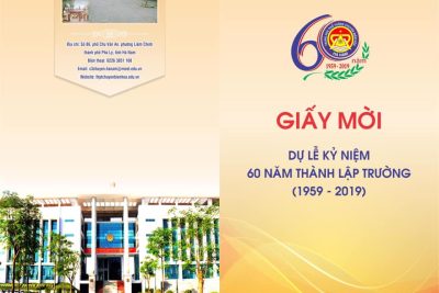 Kỷ niệm 60 năm thành lập trường THPT chuyên Biên Hòa, Hà Nam